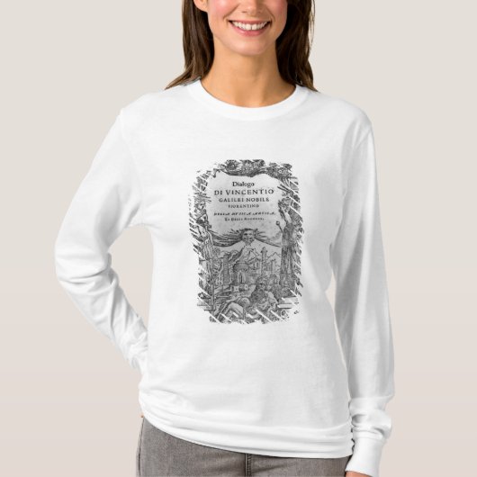 pagina "Della Musica Antica et della Moderna" T-shirt (Voorkant)
