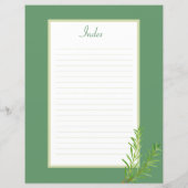 Pagina Divider ontvangen - Groen Multomap invoegen (Achterkant)