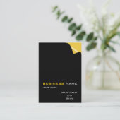 pagina_draai_business_card visitekaartje (Staand voorkant)