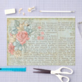  pagina Floral Book Tissuepapier (Craft)