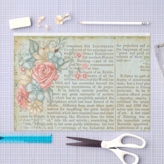 pagina Floral Book Tissuepapier (Craft)