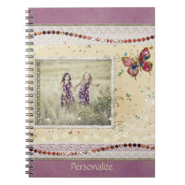 Pagina Fotoscrapbook Notitieboek