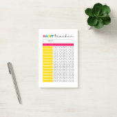 Pagina Habit Tracker Planner Journal Post-it® Notes (Kantoor)