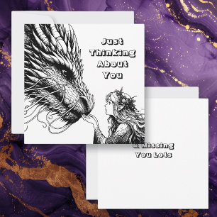 Pagina Kleur mij   Ik denk alleen maar aan jou   a Kaart