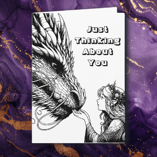 Pagina Kleur mij   Ik denk alleen maar aan jou   a Kaart