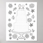 Pagina Kleur van weddenschap Poster (Voorkant)