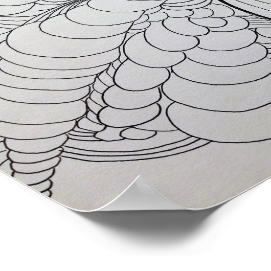 Pagina kleuren poster (Hoek)