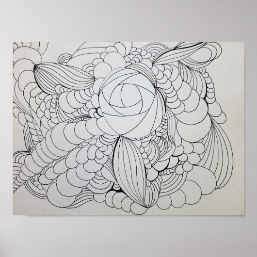 Pagina kleuren poster (Voorkant)