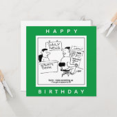 Pagina Layout Ontwerper & Sportbureau bij een Kran Kaart (Voorkant / Achterkant in situ)