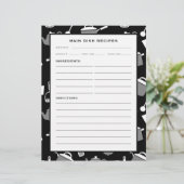 Pagina met belangrijkste verzendontvangst | Zwart- (Staand voorkant)