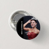 Pagina met Button pins met pageant - Donkere achte (Voorkant /achterkant)