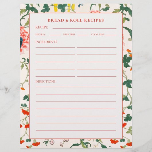 Pagina met ingeblazen lezen en rollen | Blooming F (Voorkant)