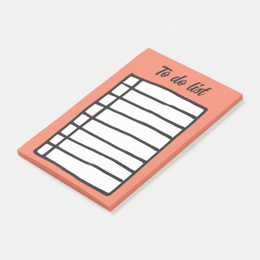 Pagina met notitieboek post-it® notes (Schuin)