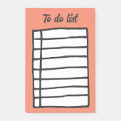 Pagina met notitieboek post-it® notes (Voorkant)