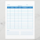 Pagina met portaalsite over blauwe kat (Achterkant)