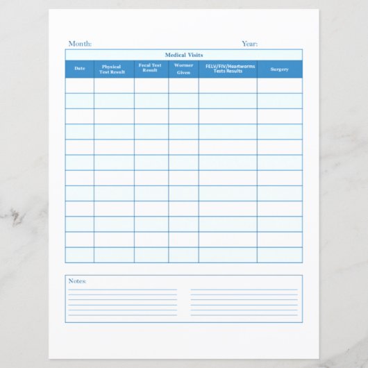 Pagina met portaalsite over blauwe kat (Achterkant)