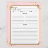 Pagina Multomap blush roze goudvulling (Voorkant / Achterkant)