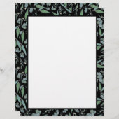 Pagina Multomap Chic Black Eucalyptus Greenery Rec (Voorkant / Achterkant)