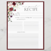 Pagina Multomap Elegant Floral Vrijgezellenfeest R (Achterkant)