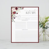 Pagina Multomap Elegant Floral Vrijgezellenfeest R (Staand voorkant)