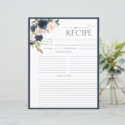 Pagina Multomap Elegant Floral Vrijgezellenfeest R (Staand voorkant)