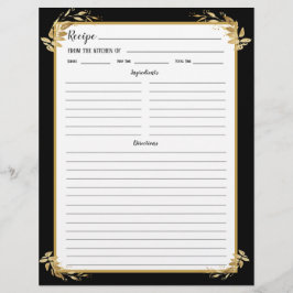 Pagina Multomap zwart-goudvulling