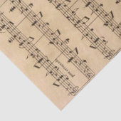  pagina Muziek op hoog niveau ontkoppeling van pap Tissuepapier (Detail)