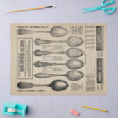  pagina-ontkoppeling van Spoons Catalogus Tissuepapier (Craft)