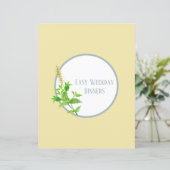 Pagina Ontvang divider - Geel Multomap invoegen (Staand voorkant)