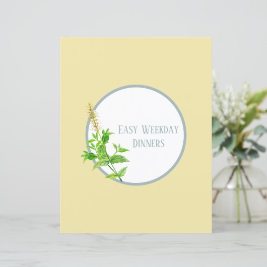 Pagina Ontvang divider - Geel Multomap invoegen (Staand voorkant)