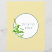 Pagina Ontvang divider - Geel Multomap invoegen (Voorkant)