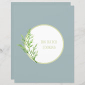 Pagina Ontvanger divider - Blauw Multomap invoegen (Voorkant / Achterkant)