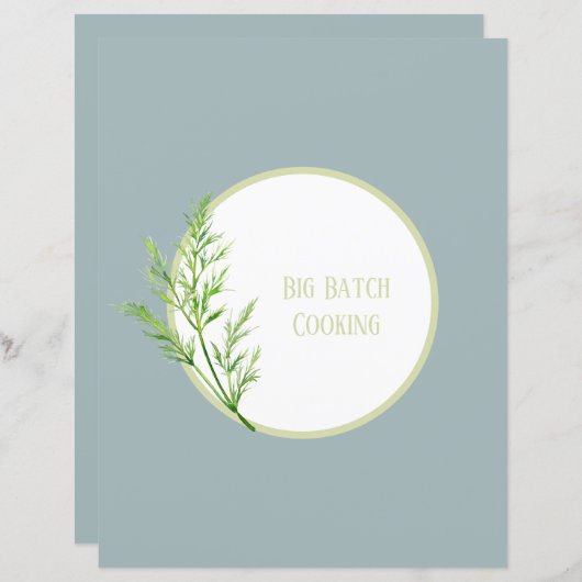 Pagina Ontvanger divider - Blauw Multomap invoegen (Voorkant / Achterkant)