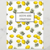 Pagina Ontvanger divider | Lemon & Olive Multomap (Voorkant)