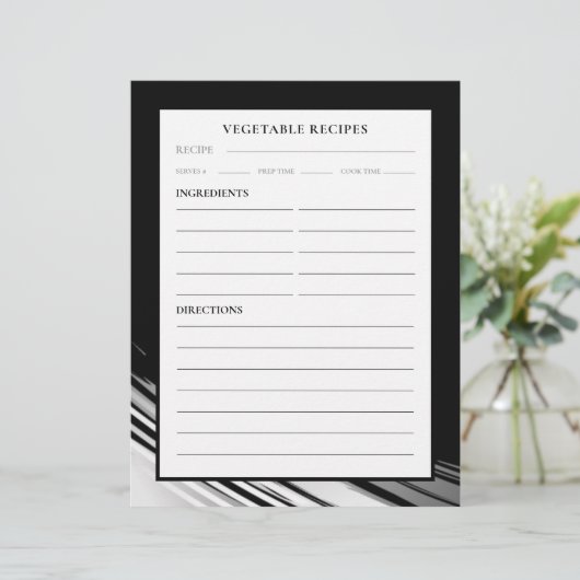 Pagina Ontvangst | Plantaardig | Zwart-witwand (Staand voorkant)