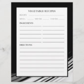 Pagina Ontvangst | Plantaardig | Zwart-witwand (Achterkant)