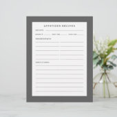 Pagina Ontvangst | Verzoekster | Eenvoudig grijs e (Staand voorkant)