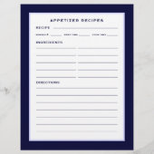 Pagina Ontvangst | Verzoekster | Eenvoudige marine (Achterkant)