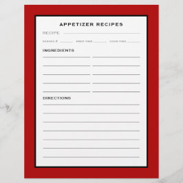 Pagina Ontvangst | Verzoekster | Rood zwart/wit