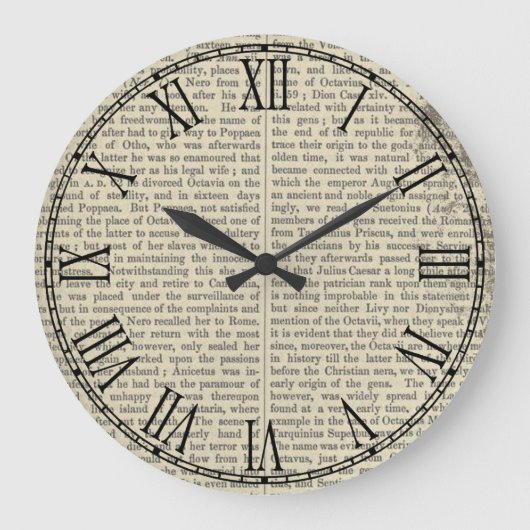 pagina Oude papieren woordenboek Grote Klok (Voorkant)