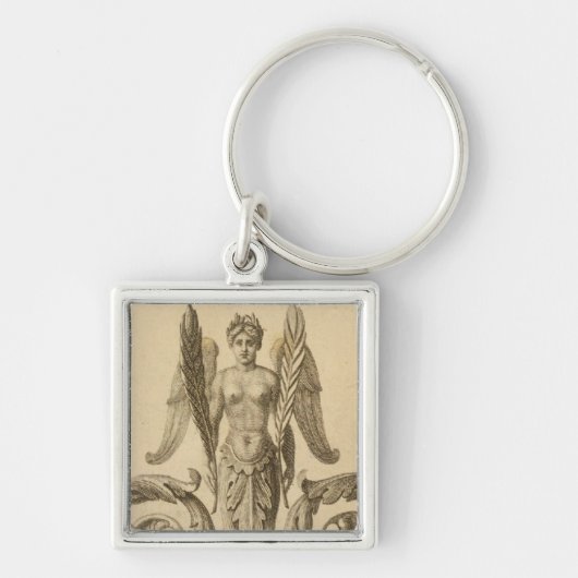 Pagina Titel Atlas Geografisch, Statistisch Sleutelhanger (Voorkant)