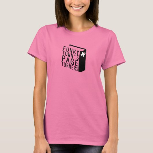 Pagina-turner T-shirt (Voorkant)