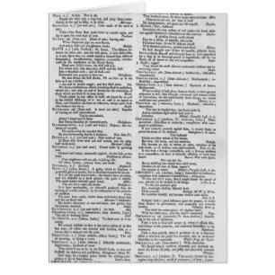 Pagina uit een woordenboek