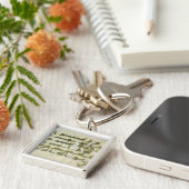 Pagina van de Koran uit Tunesië Sleutelhanger (Zijkant)