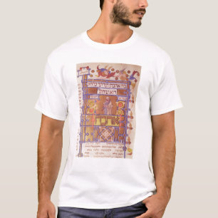 Pagina van de Mishneh Torah, systematische code T-shirt