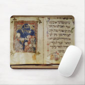 Pagina van een Haggadah Muismat (Met muis)