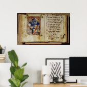 Pagina van een Haggadah Poster (Thuiskantoor)