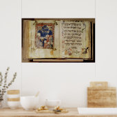 Pagina van een Haggadah Poster (Keuken)