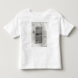 Pagina van een van Balzac's werken Kinder Shirts