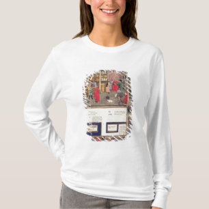 Pagina van het "Canon of Medicine" van Avicenna T-shirt